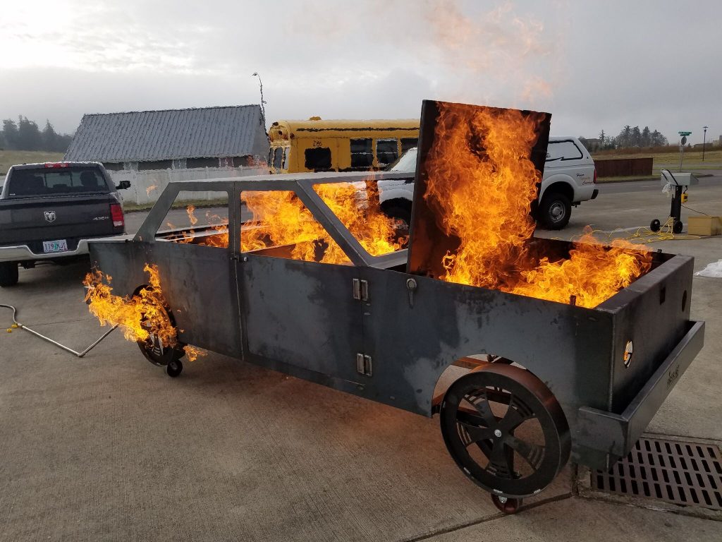 Car Fire Props
