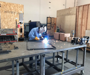 A man working at Fireblast Global