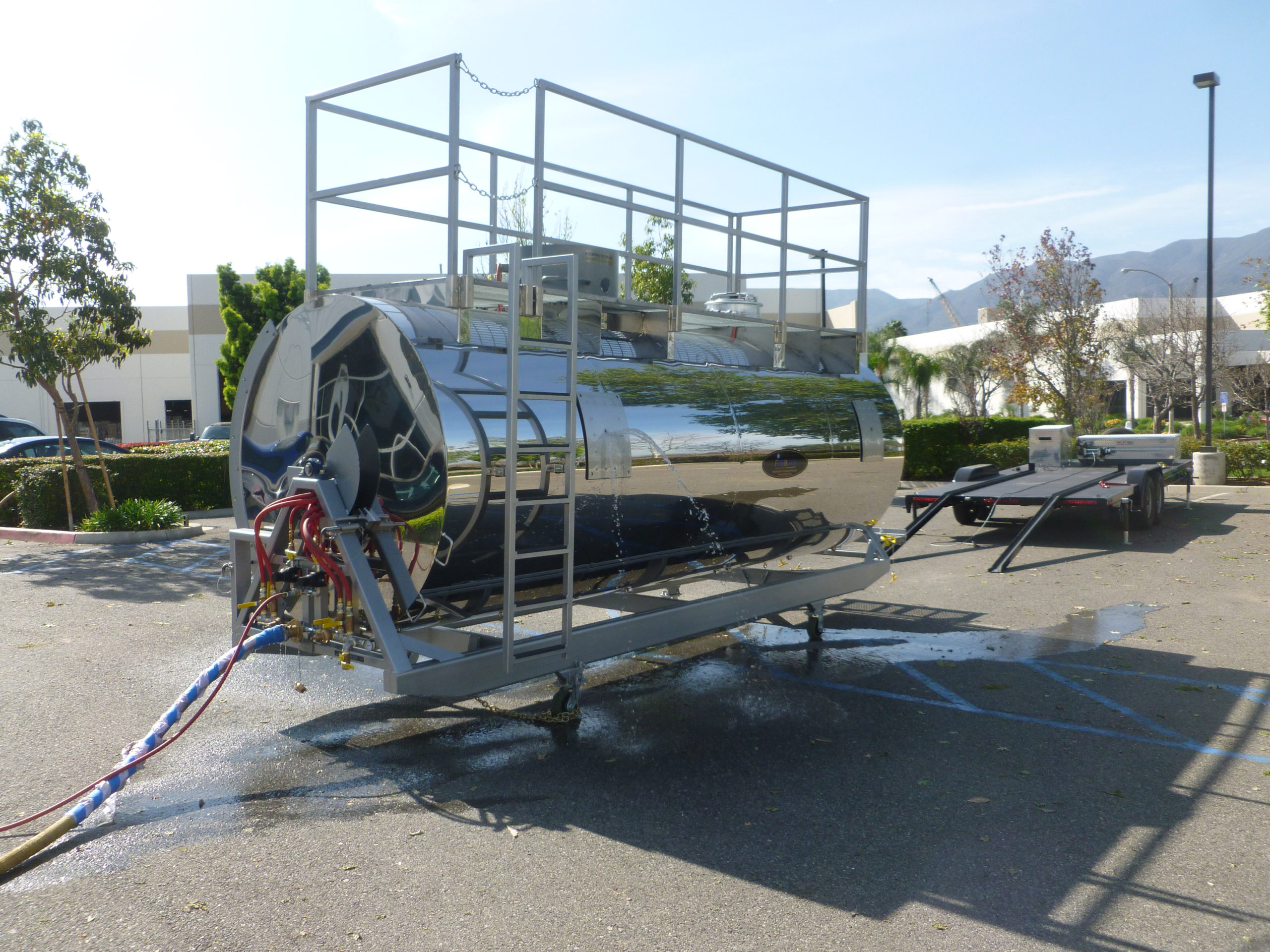 HAZMAT Rollover Tanker